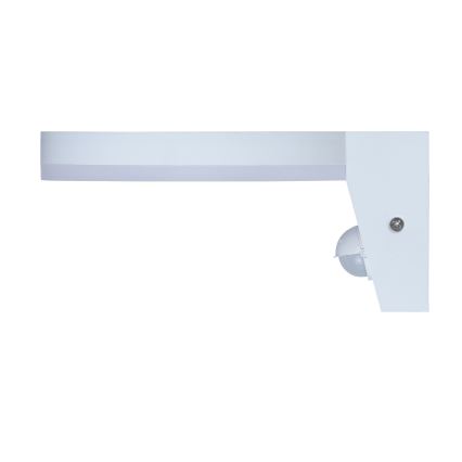 Rabalux - LED Zunanja stenska svetilka s senzorjem LED/9W/230V 2700/4000/6500K IP54 bela