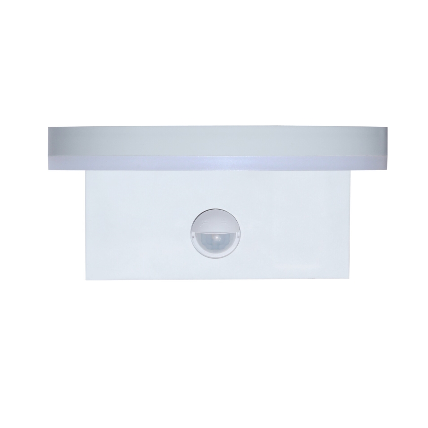 Rabalux - LED Zunanja stenska svetilka s senzorjem LED/9W/230V 2700/4000/6500K IP54 bela