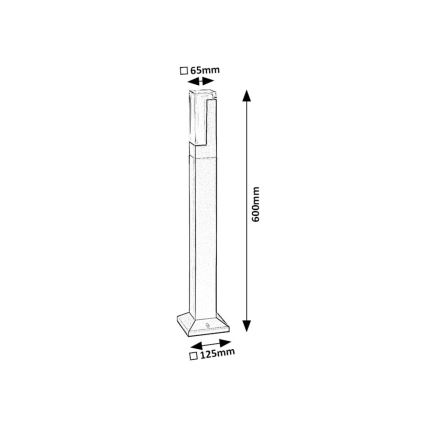 Rabalux - LED Zunanja svetilka LED/7W/230V IP54