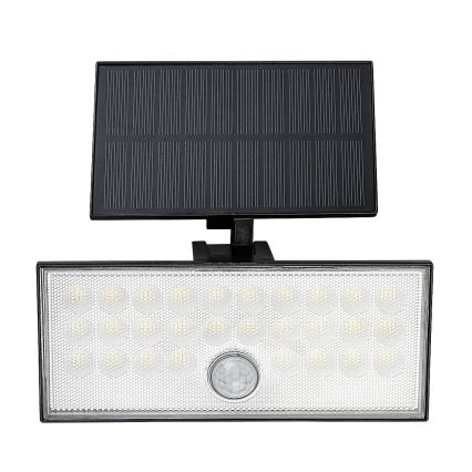 Rabalux - LED Solarni reflektor s senzorjem LED/8W/3,7V 1800mAh IP65 + Daljinski upravljalnik