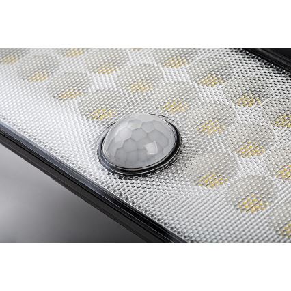 Rabalux - LED Solarni reflektor s senzorjem LED/8W/3,7V 1800mAh IP65 + Daljinski upravljalnik