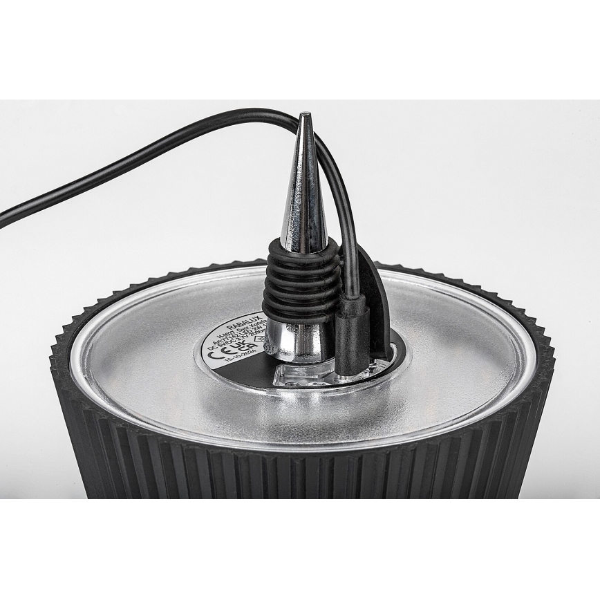 Rabalux - LED Zatemnitven polnilni steklenica lampshade LED/2W/5V IP44