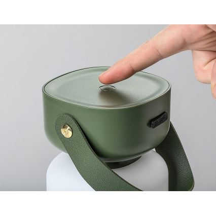 Rabalux - LED Zunanja zatemnitvena polnilna namizna svetilka LED/3W/5V IP44 zelena