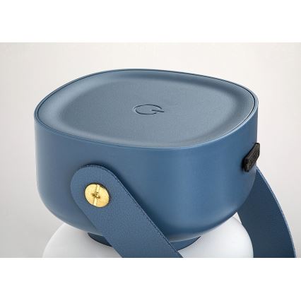 Rabalux - LED Zunanja polnilna namizna svetilka z možnostjo zatemnitve na dotik LED/3W/5V IP44 modra