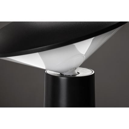 Rabalux - LED Zatemnitvena polnilna namizna svetilka na dotik POLPERRO LED/3W/3,7V 1200mAh črna
