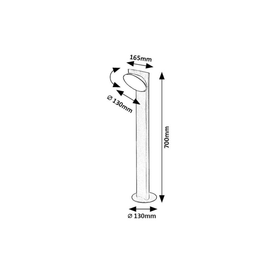 Rabalux - LED Zunanja svetilka LED/12W/230V IP54