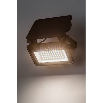 Rabalux - LED solarni reflektor s senzorjem LED/6W/3,7V 3000/4000/6500K IP65 2200 mAh