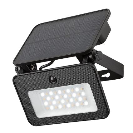 Rabalux - LED solarni reflektor s senzorjem LED/6W/3,7V 3000/4000/6500K IP65 2200 mAh