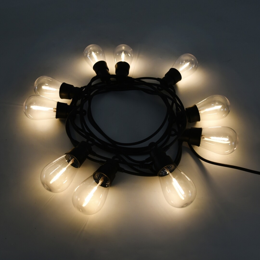 Rabalux - LED Solarna veriga LED/3,6W/3,7V 6,5 m 1200mAh IP44