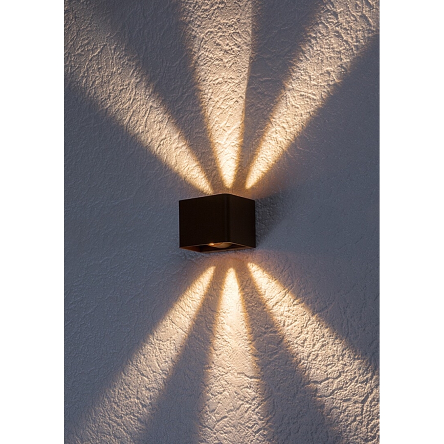 Rabalux - LED Zunanja stenska svetilka LED/10W/230V IP54 rjava