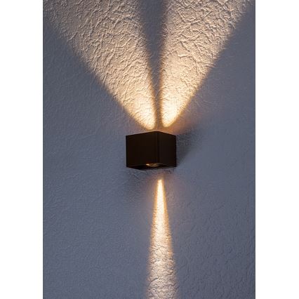 Rabalux - LED Zunanja stenska svetilka LED/10W/230V IP54 rjava