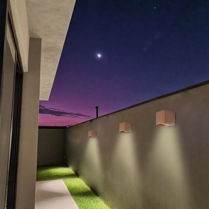 Rabalux - LED Zunanja stenska svetilka LED/10W/230V IP54 rjava