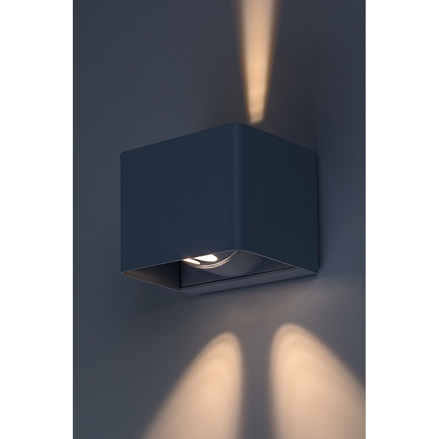 Rabalux - LED Zunanja stenska svetilka LED/10W/230V IP54 siva