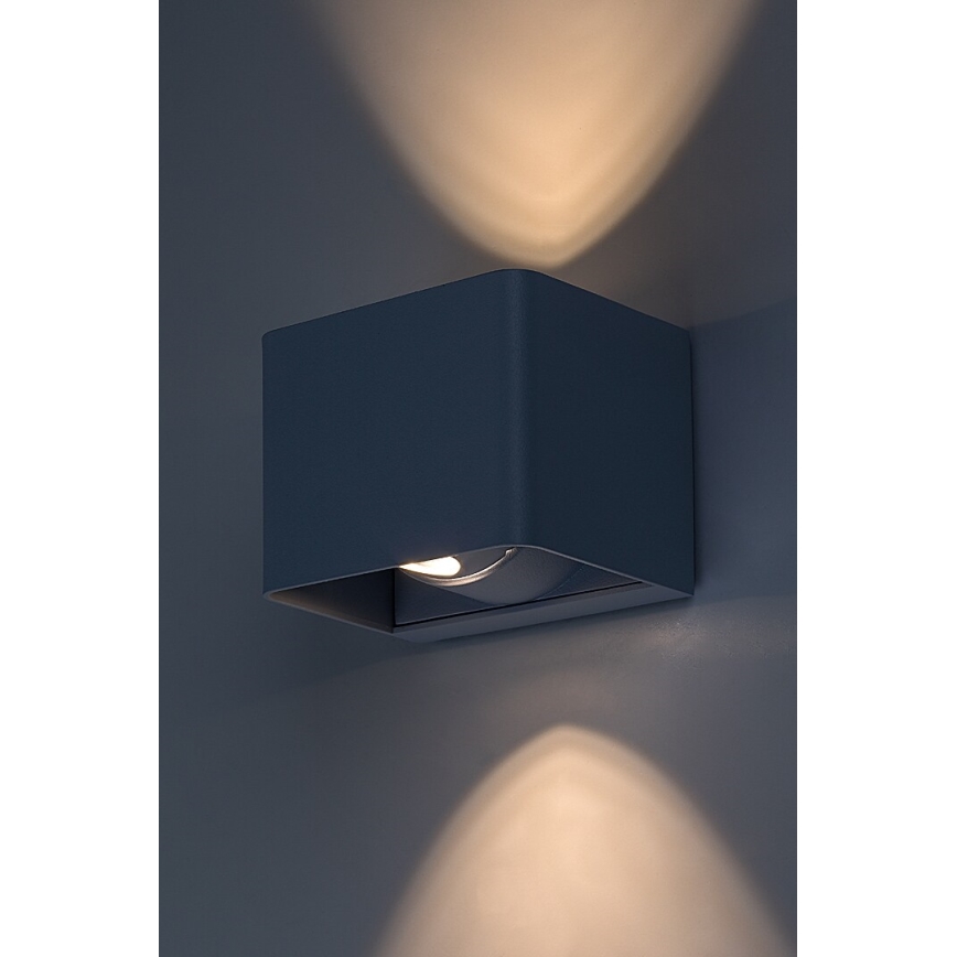 Rabalux - LED Zunanja stenska svetilka LED/10W/230V IP54 siva