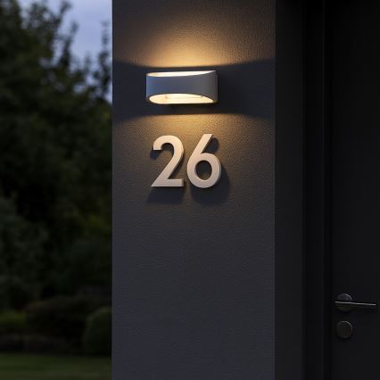 Rabalux - LED zunanje stensko svetilo LED/9W/230V IP54 belo