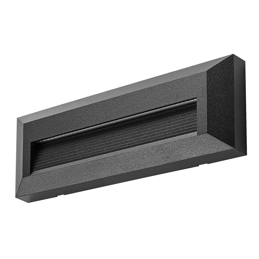 Rabalux - LED zunanja stenska svetilka LED/6W/230V IP65 črna