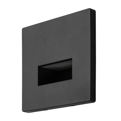 Rabalux - LED stopniščno svetilo LED/1W/230V 3000/4500/6500K črna