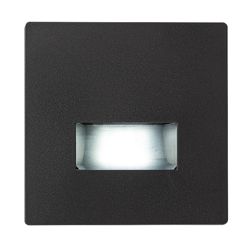 Rabalux - LED stopniščno svetilo LED/1W/230V 3000/4500/6500K črna