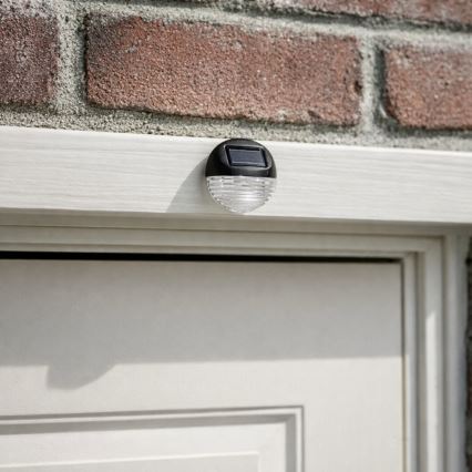 Rabalux - KOMPLET 2x LED sončna stenska svetilka LED/0,06W/1,2V 300 mAh IP44