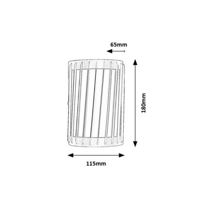 Rabalux - LED Zunanja stenska svetilka LED/6W/230V IP54