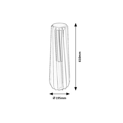 Rabalux - LED zunanja stenska svetilka LED/12W/230V IP54