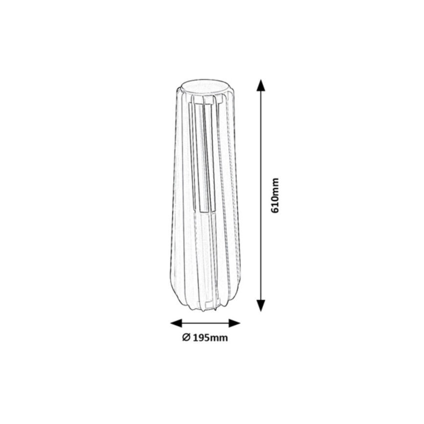 Rabalux - LED zunanja stenska svetilka LED/12W/230V IP54