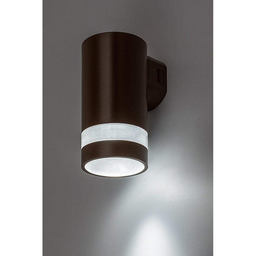 Rabalux - LED zunanja stenska svetilka LED/9W/230V IP65 rjava