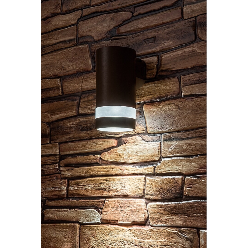 Rabalux - LED zunanja stenska svetilka LED/9W/230V IP65 rjava