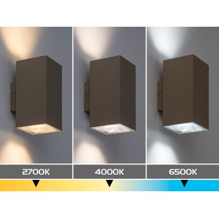 Rabalux - LED Zunanja stenska svetilka LED/18W/230V 2700/4000/6500K IP65