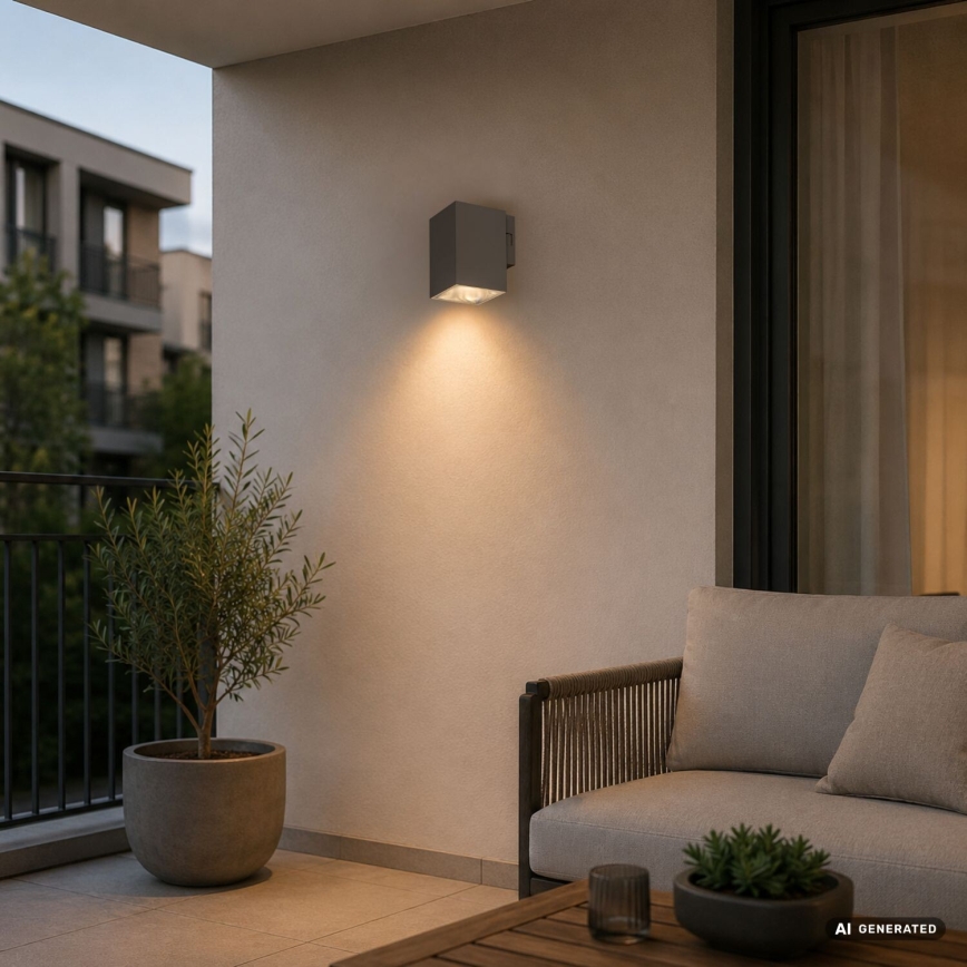 Rabalux - Zunanje stensko LED svetilo LED/9W/230V 2700/4000/6500K IP65