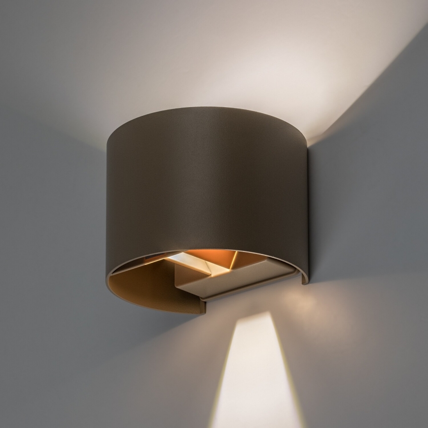 Rabalux - LED zunanja stenska svetilka LED/5W/230V 2700/4000/6500K IP54 bež