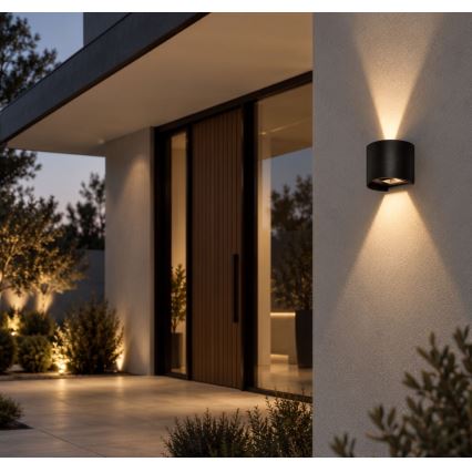 Rabalux - LED Zunanja stenska svetilka LED/5W/230V 2700/4000/6500K IP54 črna