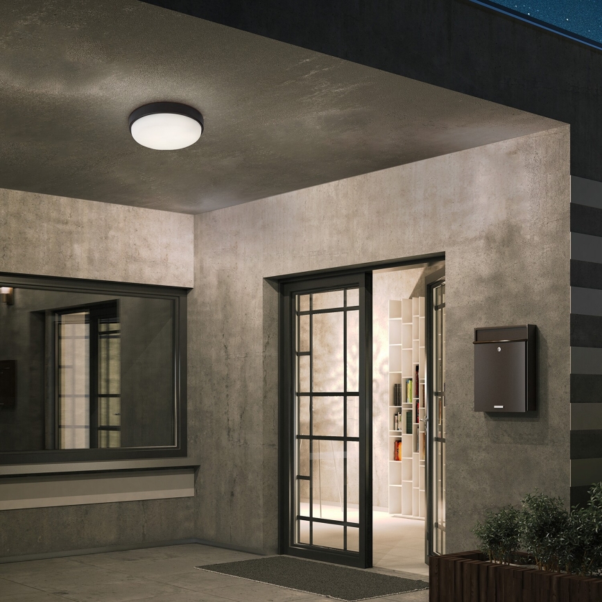 Rabalux - LED Zunanja stropna svetilka LED/14W/230V IP54 črna