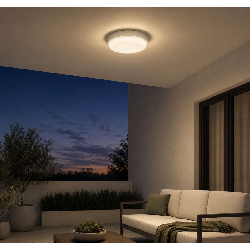 Rabalux - LED Zunanja stropna svetilka LED/14W/230V IP54 bela