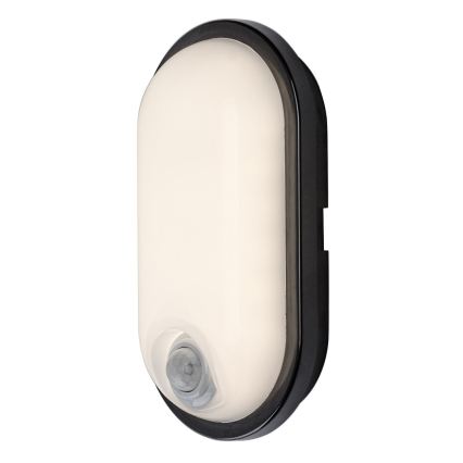 Rabalux - LED zunanja stropna svetilka s senzorjem LED/15W/230V IP65 črna
