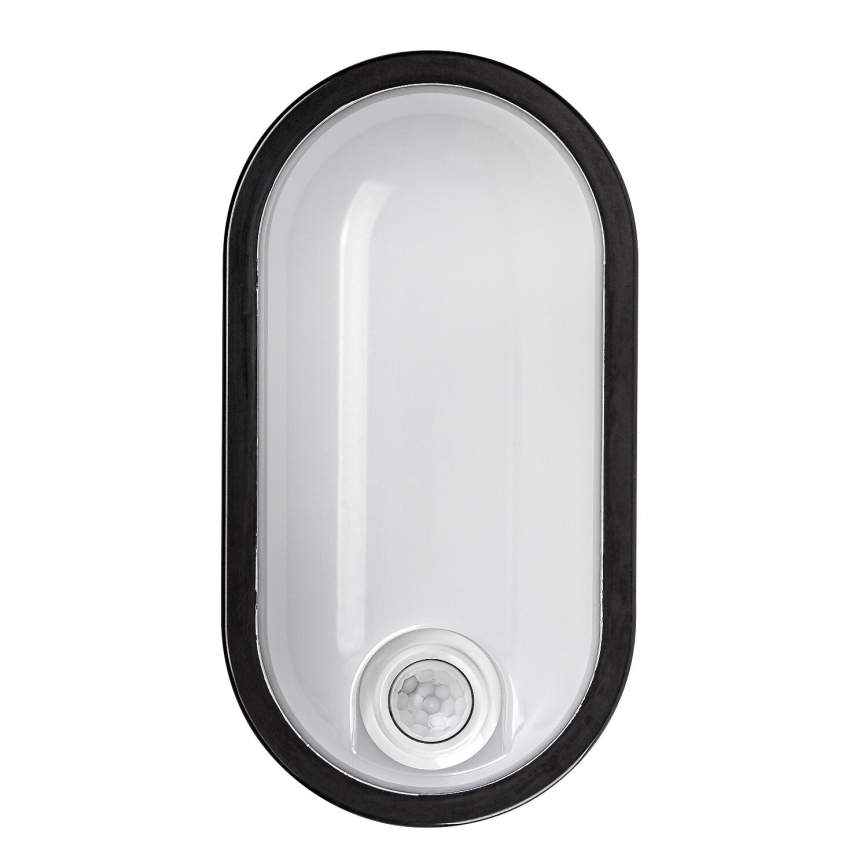 Rabalux - LED zunanja stropna svetilka s senzorjem LED/15W/230V IP65 črna