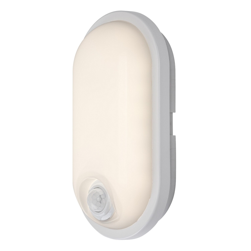 Rabalux - LED Zunanja stropna svetilka s senzorjem LED/15W/230V IP65 bela