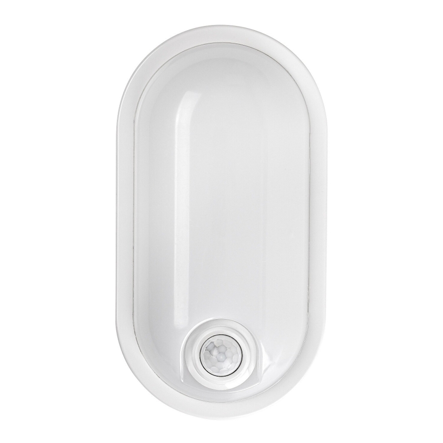 Rabalux - LED Zunanja stropna svetilka s senzorjem LED/15W/230V IP65 bela