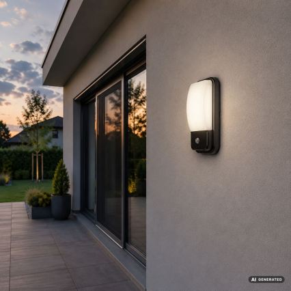 Rabalux - LED Zunanja stenska svetilka s senzorjem gibanja LED/20W/230V IP65