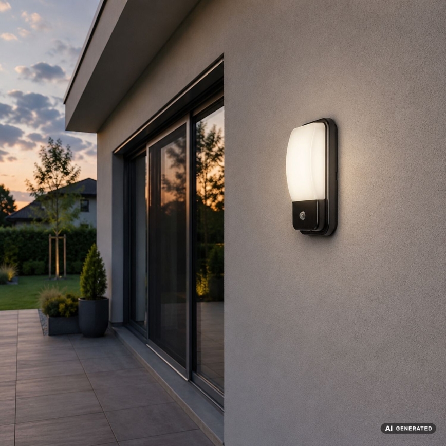 Rabalux - LED Zunanja stenska svetilka s senzorjem gibanja LED/20W/230V IP65