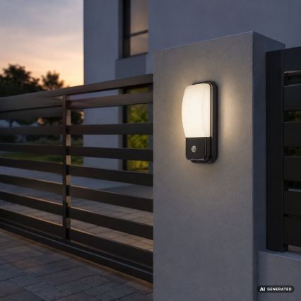Rabalux - LED Zunanja stenska svetilka s senzorjem gibanja LED/20W/230V IP65