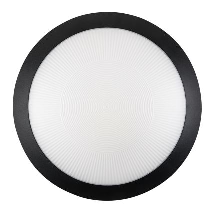 Rabalux - Zunanja stropna svetilka 1xE27/9W/230V IP65 premer 30 cm črna