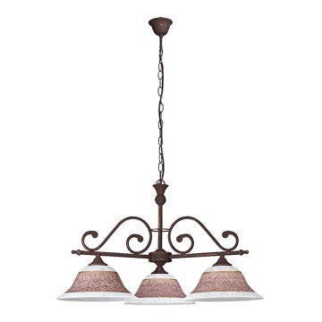 Rabalux 7747 - Lestenec na verigi MAGDALENA 3xE27/60W/230V