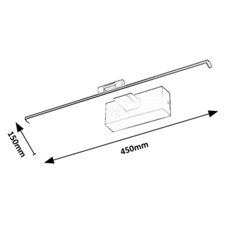Rabalux - LED Svetilka za slike LED/8W/230V 3000K 45 cm