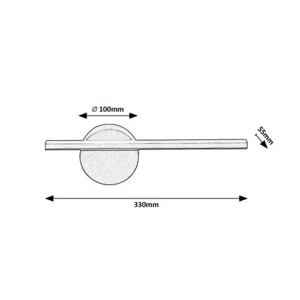 Rabalux - LED Stenska svetilka LED/6W/230V 4000K