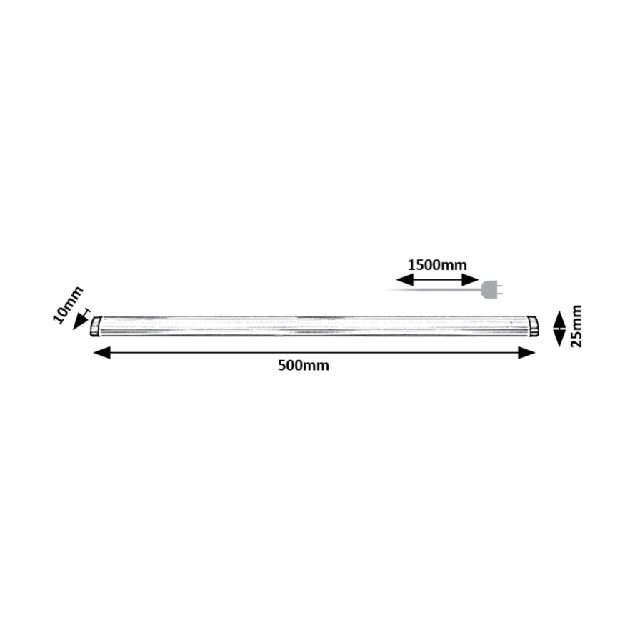 Rabalux - LED Kuhinjska podelementna svetilka LED/5W/230V 4000K 50 cm