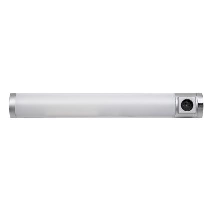 Rabalux - LED Podelementna svetilka z vtičnico LED/8W/230V 4000K 68 cm srebrna