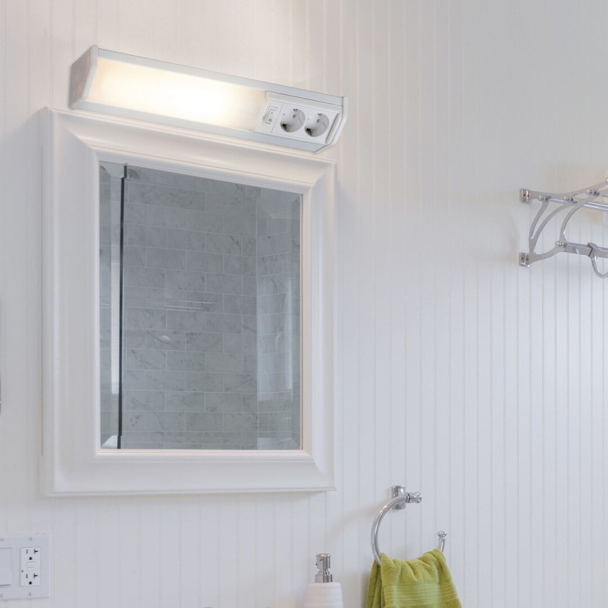 Rabalux - LED Podelementna svetilka z 2 vtičnicama LED/10W/230V 4000K 50 cm bela