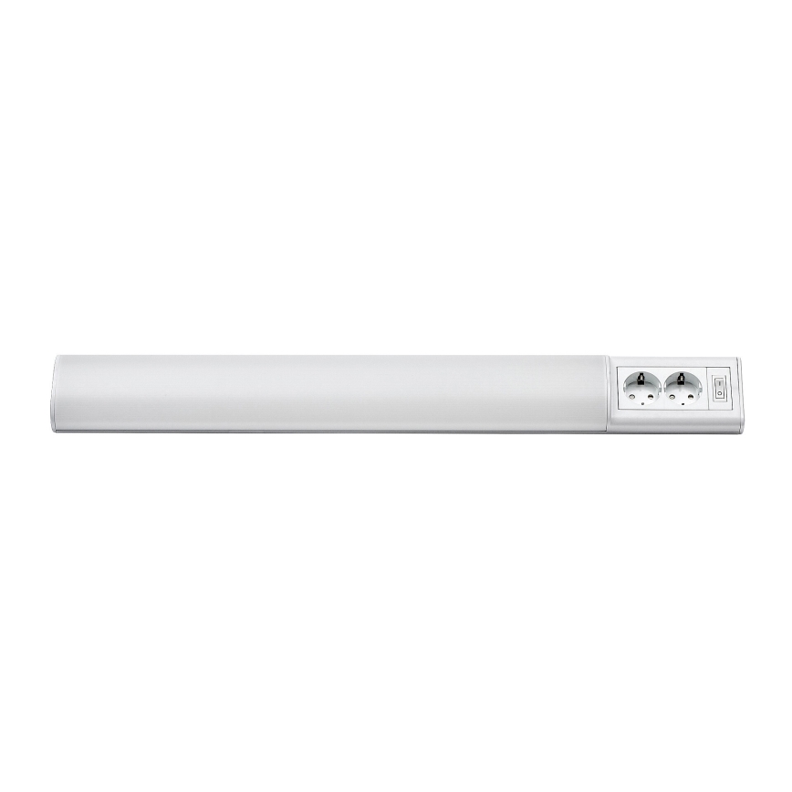 Rabalux - LED Podelementna svetilka z 2 vtičnicama LED/15W/230V 4000K 70 cm bela