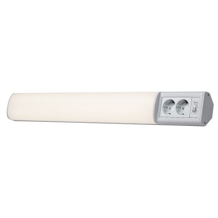 Rabalux - LED Podelementna svetilka z 2 vtičnicama LED/15W/230V 4000K 70 cm bela